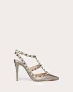 ROCKSTUD METALLIC ANKLE STRAP PUMP 100 MM - Image 6